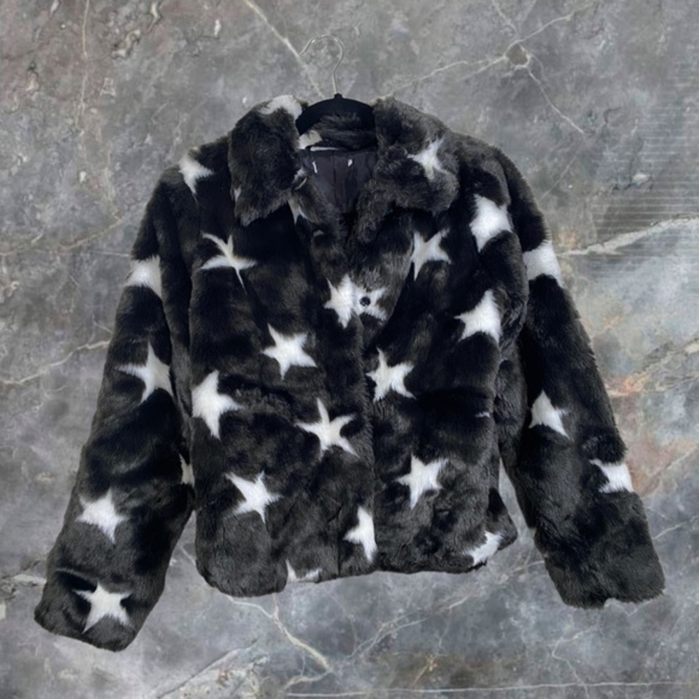 You’re A Star Soft Faux Fur Coat
